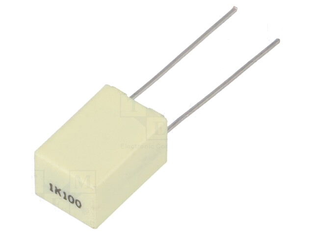 Condensator: polyester; 1uF; 63VAC; 100VDC; 5mm; ±10%; 7,2x6x11mm Condensator: polyester; 1uF; 63VAC; 100VDC; 5mm; ±10%; 7,2x6x11mm